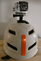 camera on helmet